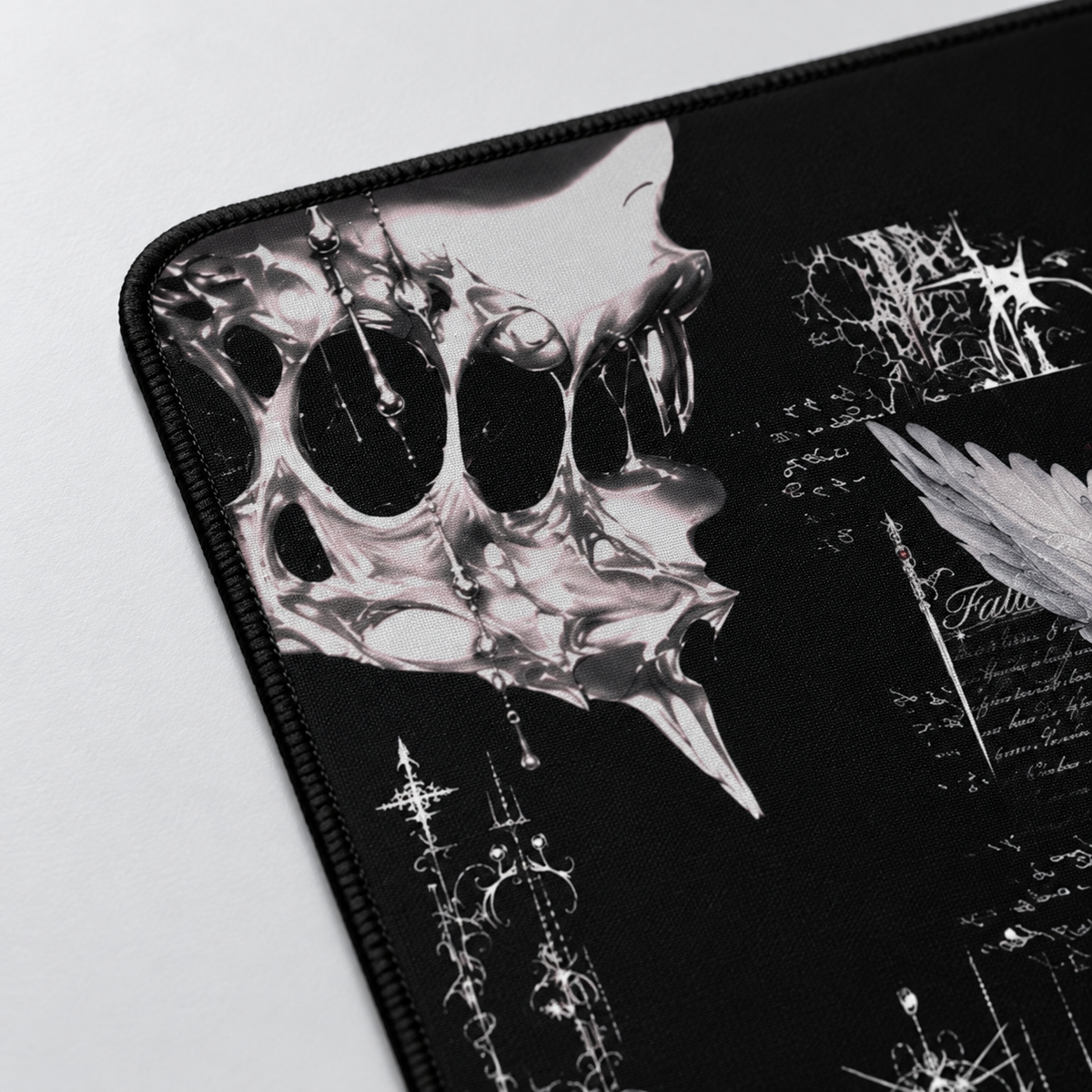 BlueberryVibezz Fallen Angel Desk Mat