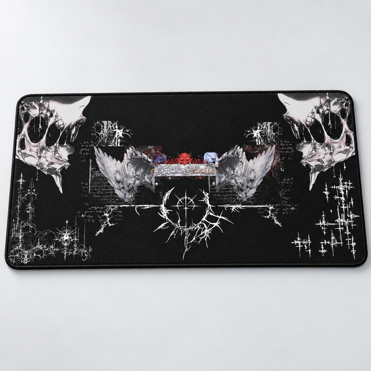 BlueberryVibezz Fallen Angel Desk Mat