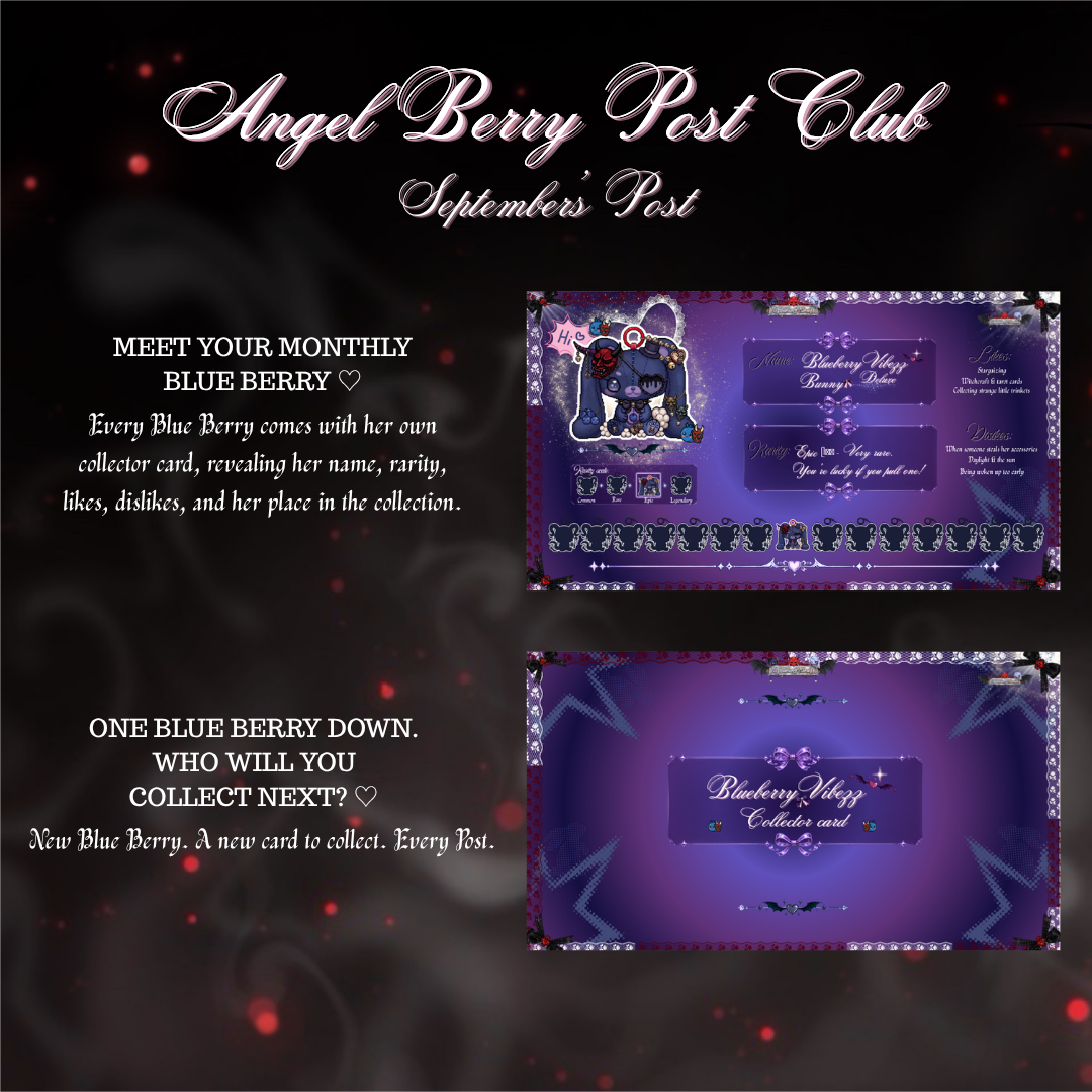Angel Berry Post Club - September Post