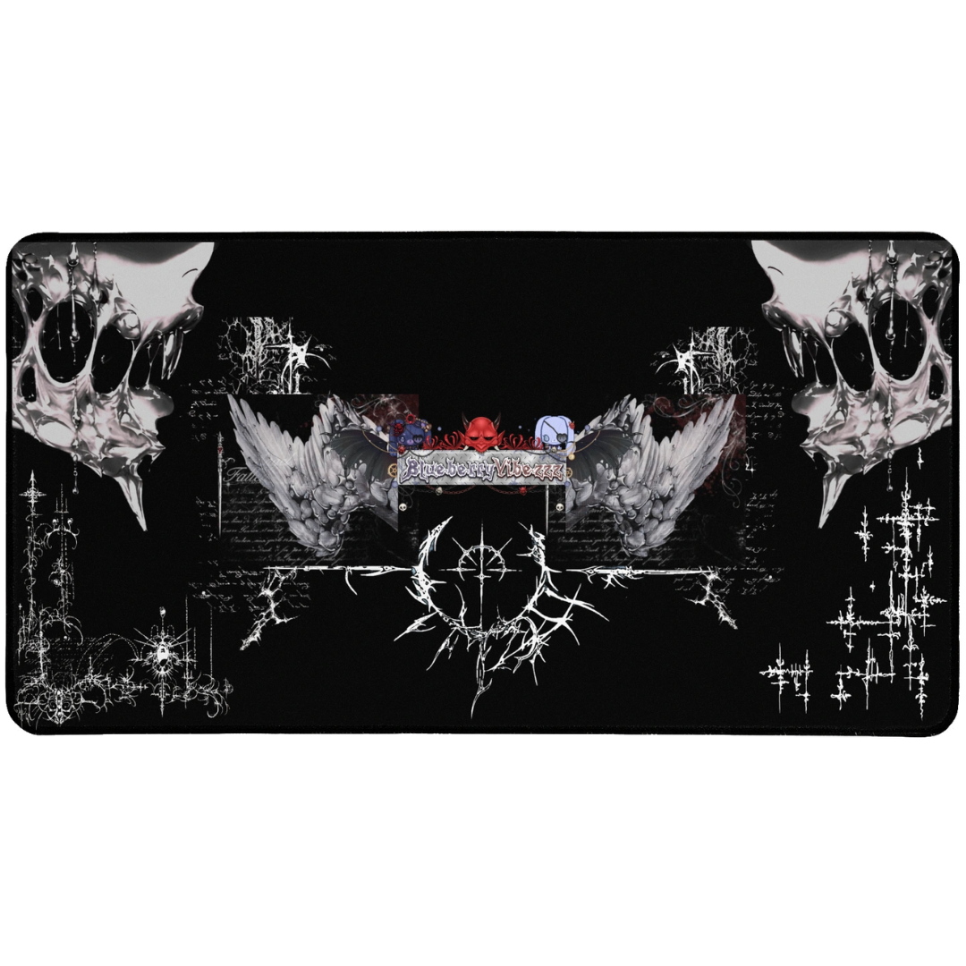 BlueberryVibezz Fallen Angel Desk Mat